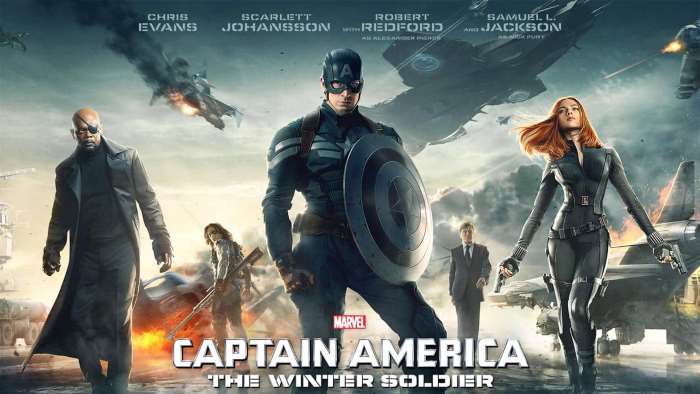 Captain Film America: The winter soldier
