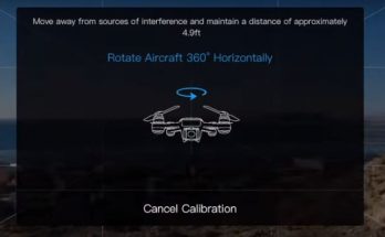 Come calibrare la bussola GPS del drone DJI Spark