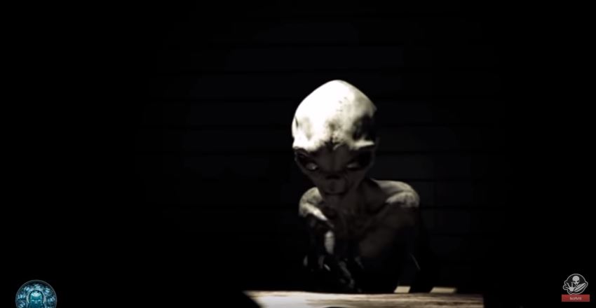 Video interrogatorio alieno Area 51