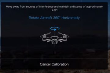 Come calibrare la bussola GPS del drone DJI Spark