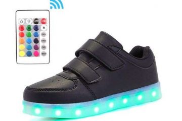 Scarpe che si illuminano con telecomando per bambini