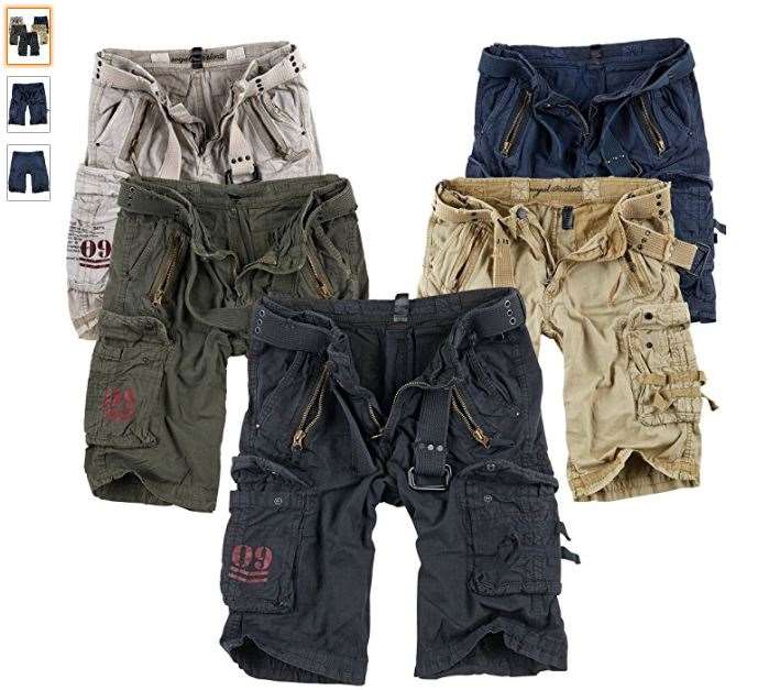 Pantaloncini Cargo uomo alla moda estevi