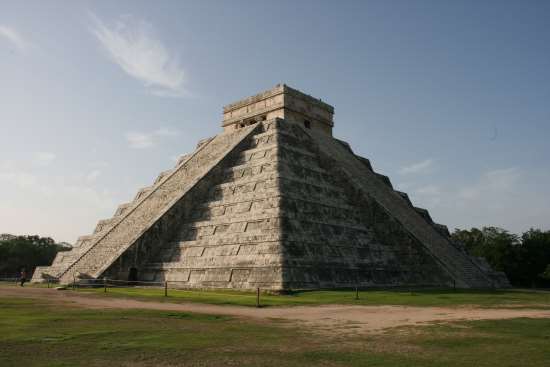Piramide Chichen Itza in Messico